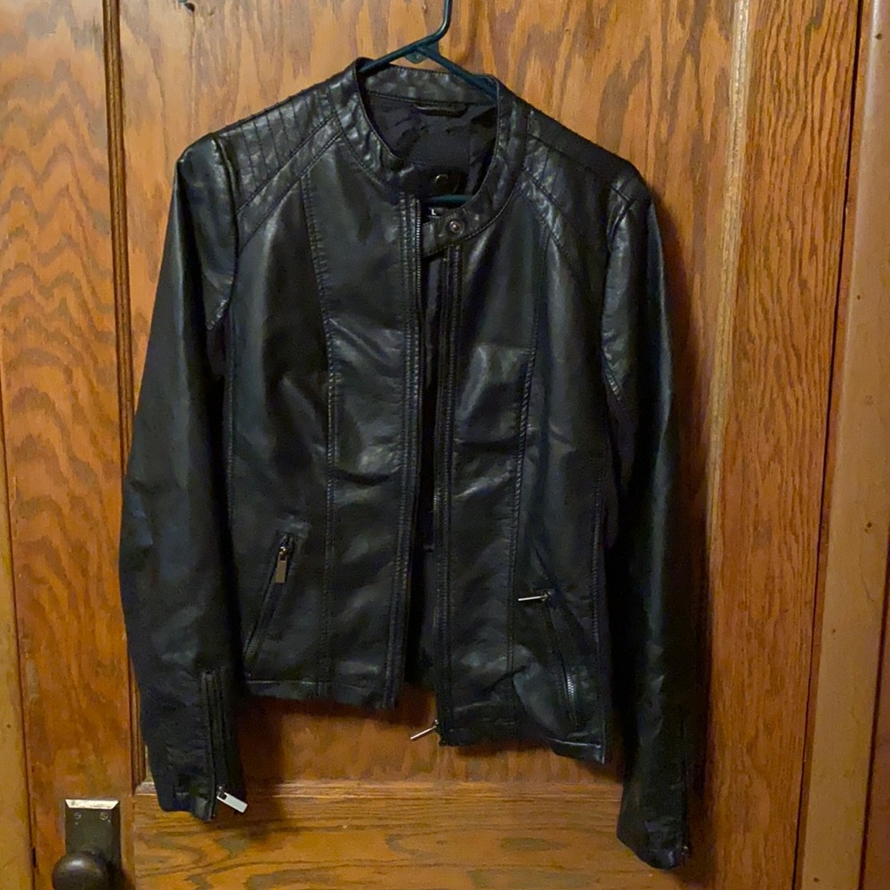 Leather jacket
